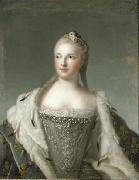 Jjean-Marc nattier Marie-Josephe of Saxony, Dauphine of France previously wrongly called Madame Henriette de France oil painting